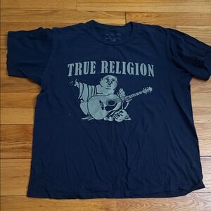 True Religion BLACK Graphic Tee
